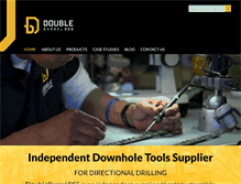 Tablet Screenshot of doublebarrelrss.com